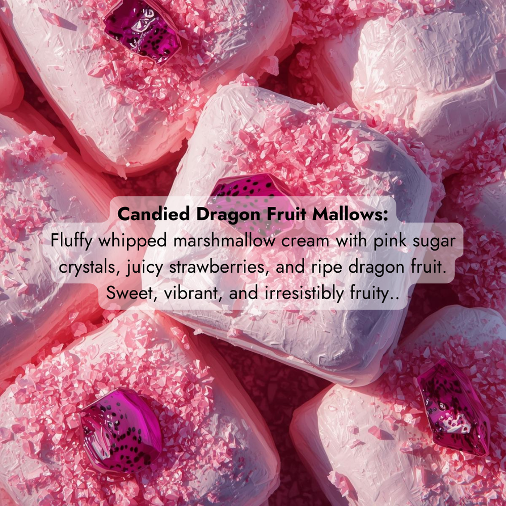 Candied Dragon Fruit Mallows