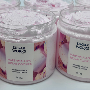 🍪 Marshmallow Sugar Cookie JUMBO Whipped Soap + Shaving Cream