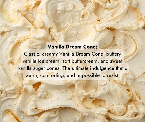 Vanilla Dream Cone